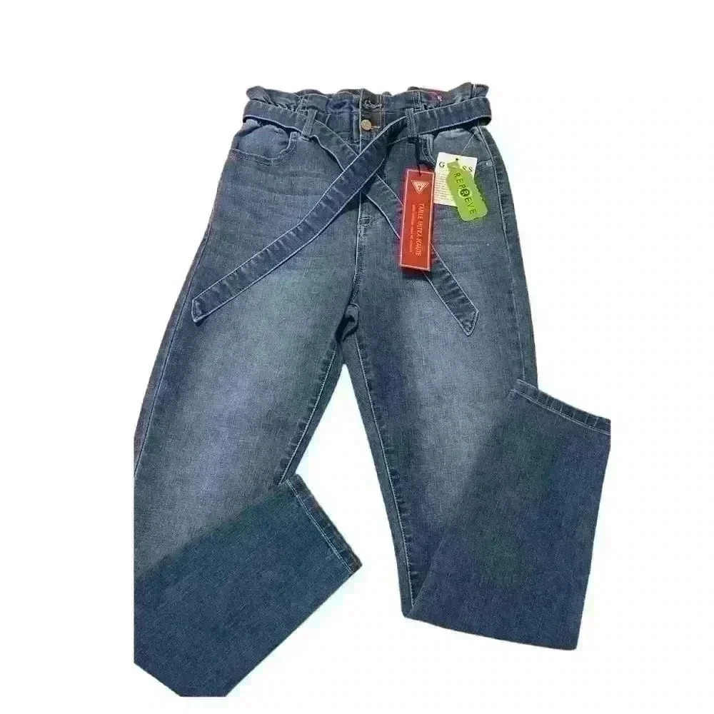 Guess Jeans Women's High Rice Stretch Denim Skinny Fit Dark Wash Size 25 Outdoor